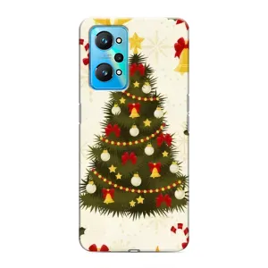 Чехол Новогодняя Елка на Realme GT Neo 2 (Новогодний принт)