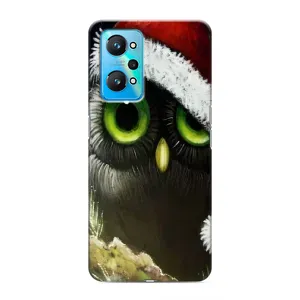 Чехлы с принтом СОВЫ для Realme GT Neo 2 (Новогодняя Сова)