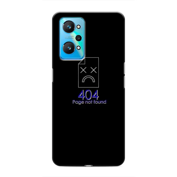 Чехол с рисунком «Ошибка 404» для Realme GT Neo 2 Чехол с рисунком «Ошибка 404» для Realme GT Neo 2