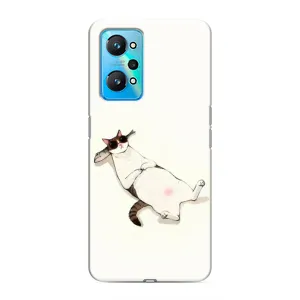 Чехол на тематику: Коты для Realme GT Neo 2 (Отдых)