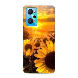 Чохол з Квітами для Realme GT Neo 2 (поле соняшників)