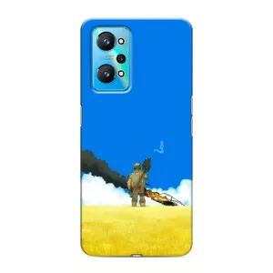 Чехлы на военную тематику для Realme GT Neo 2 (Попадание)