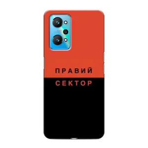 Чехлы УПА (Красно-Чёрный) на Realme GT Neo 2 (Правый Серктор)