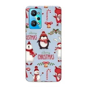 Чехол Санта Клаус для Realme GT Neo 2 (Рождественский)