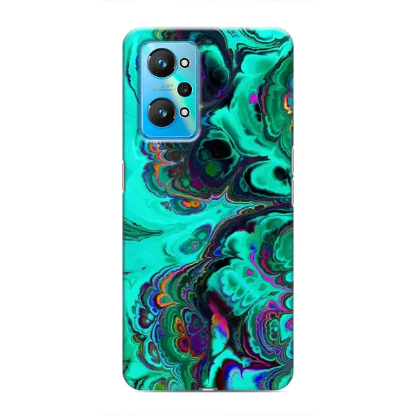 Чехол с рисунком «Салатный мрамор» для Realme GT Neo 2 Чехол с рисунком «Салатный мрамор» для Realme GT Neo 2