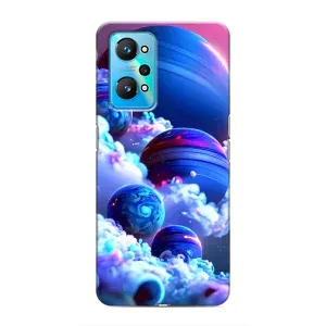 Чохли КОСМОС на Realme GT Neo 2 (Сині планети)