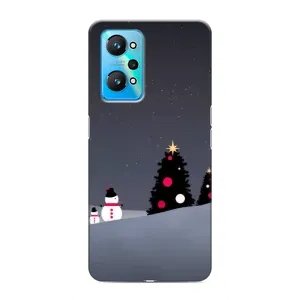 Чехлы на Новый Год Realme GT Neo 2 (Снеговички)