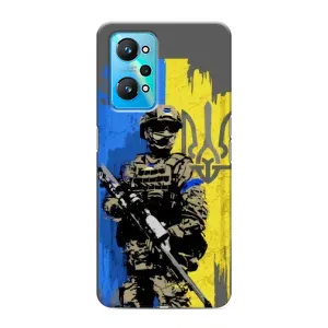 Чехлы с принтом (Воины ЗСУ) для Realme GT Neo 2 (Солдат ЗСУ)