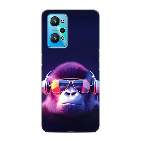 Чехол с рисунком «Стильная обезьяна» для Realme GT Neo 2