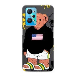 Чехлы Мишка Тедди для Реалми GT Нео 2 (Teddy USA)