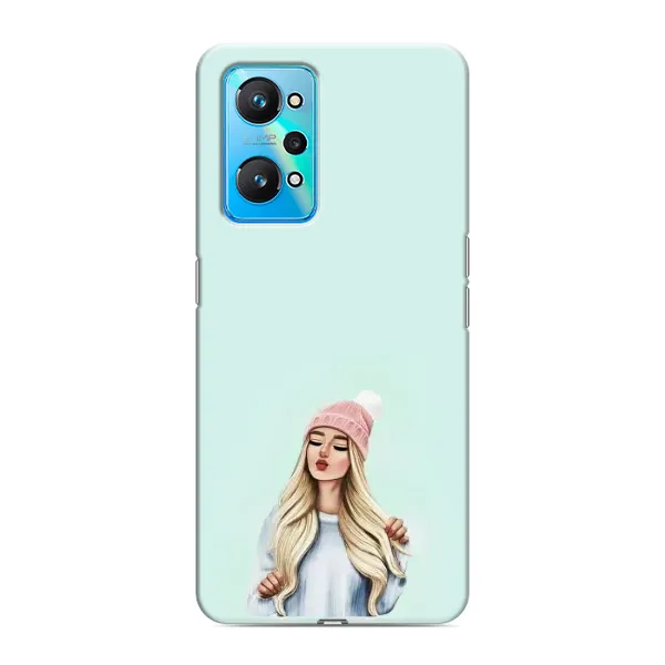Чехол с рисунком «В шапке» для Realme GT Neo 2