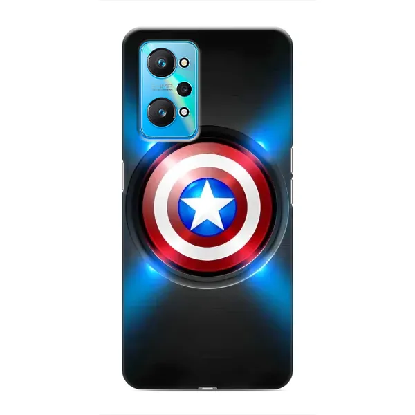 Чехол с рисунком «Яркий Щит Капитана» для Realme GT Neo 2 Чехол с рисунком «Яркий Щит Капитана» для Realme GT Neo 2