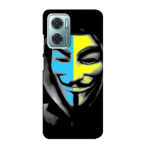 Чохол з Українською символікою на Редмі Нот 11Е (Анонімус патріот)