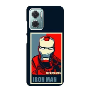 Чехол Супергерой Железный человек на Xiaomi Redmi Note 11E (Art Iron man)