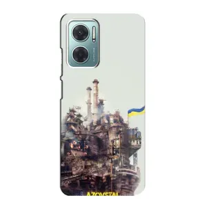 Чохли на військову тематику для Xiaomi Redmi Note 11E (Азовсталь)