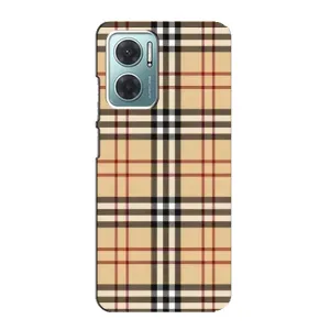 Чехол с рисунком «Burberry стиль» для Xiaomi Redmi Note 11E