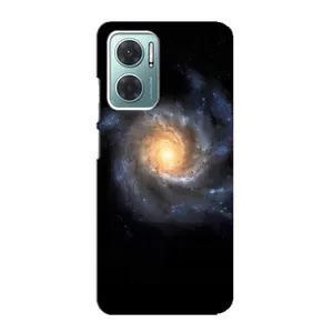 Чохли КОСМОС на Xiaomi Redmi Note 11E (Чорна дира)