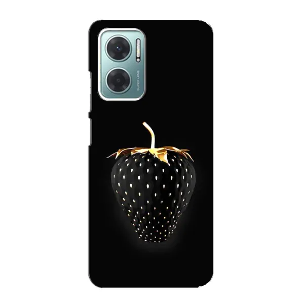 Чехол с рисунком «Чёрная клубника» для Xiaomi Redmi Note 11E Чехол с рисунком «Чёрная клубника» для Xiaomi Redmi Note 11E