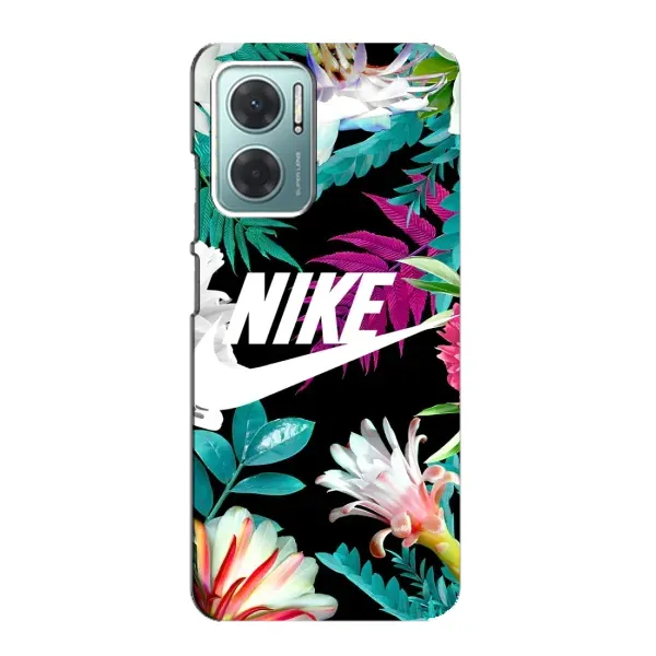 Чехол с рисунком «Цветочный Nike» для Xiaomi Redmi Note 11E Чехол с рисунком «Цветочный Nike» для Xiaomi Redmi Note 11E