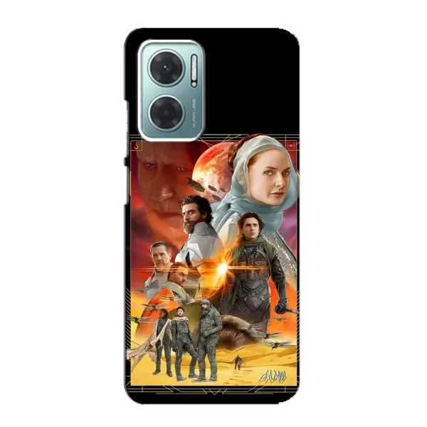 Чехол с рисунком «Д Ю Н А» для Xiaomi Redmi Note 11E