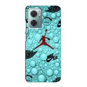 Силиконовый Чехол Nike Air Jordan на Редми Нот 11Е (Джордан Найк)