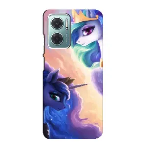 Чохол Unicorn на Xiaomi Redmi Note 11E (Єдиноріжки на хамарках)