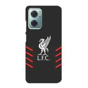 Силиконовые Чехлы принт Футбол на Xiaomi Redmi Note 11E (Эмблема Liverpool)