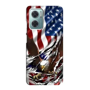 Чохол Прапор USA для Xiaomi Redmi Note 11E (Прапор USA)