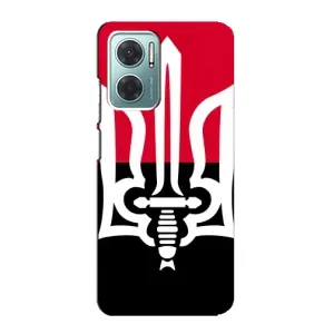 Чохли УПА (Червоно-Чорний) на Xiaomi Redmi Note 11E (Герб України)