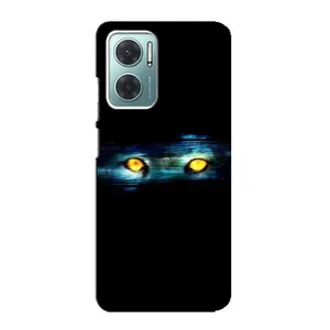 Чохли з зображенням різних тварин на Xiaomi Redmi Note 11E (Очі)