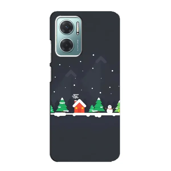 Чехол с рисунком «Город зимний» для Xiaomi Redmi Note 11E Чехол с рисунком «Город зимний» для Xiaomi Redmi Note 11E