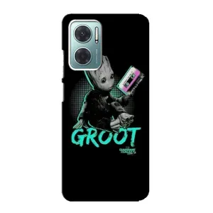Чехол Супергерои Марвел на Редми Нот 11Е (Groot)