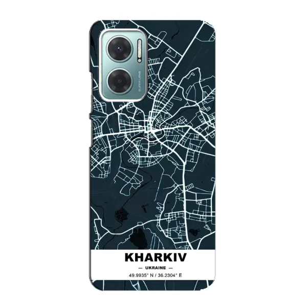 Чехол с рисунком «Харьков» для Xiaomi Redmi Note 11E Чехол с рисунком «Харьков» для Xiaomi Redmi Note 11E