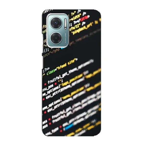 Чехол с рисунком «Код» для Xiaomi Redmi Note 11E Чехол с рисунком «Код» для Xiaomi Redmi Note 11E