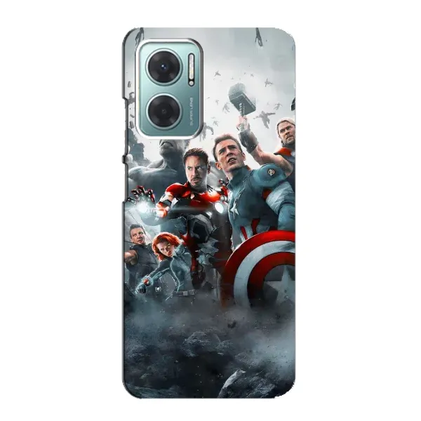 Чехол с рисунком «Команда марвел» для Xiaomi Redmi Note 11E