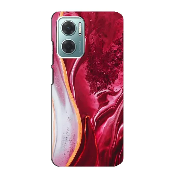 Чехол с рисунком «Красный мрамор» для Xiaomi Redmi Note 11E Чехол с рисунком «Красный мрамор» для Xiaomi Redmi Note 11E