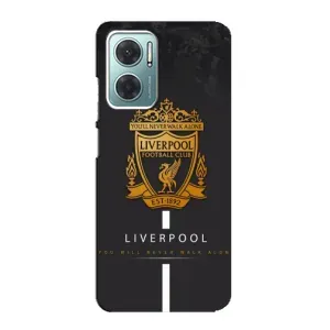 Силиконовые Чехлы принт Футбол на Xiaomi Redmi Note 11E (Liverpool)