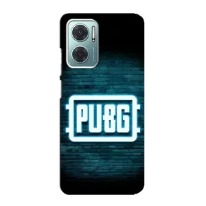 Чехол (TPU) с картинкой "Лого Пабг" на Редми Нот 11Е (Лого PUBG)