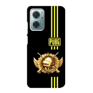 Чехол (TPU) с картинкой "Лого Пабг" на Редми Нот 11Е (Лого PUPG)