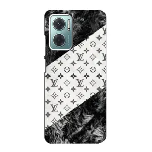 Чехол Стиль Louis Vuitton на Xiaomi Redmi Note 11E (LV на белом)