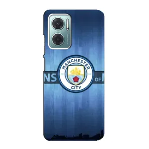 Силиконовые Чехлы принт Футбол на Xiaomi Redmi Note 11E (ManCity)