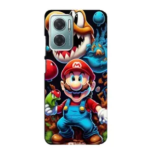 Чехол с рисунком «Марио» для Xiaomi Redmi Note 11E