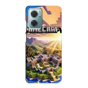 Чехол майнкрафт для Xiaomi Redmi Note 11E (MINECRAFT)