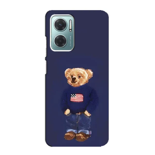 Чохол з малюнком «Мішка USA» для Xiaomi Redmi Note 11E Чохол з малюнком «Мішка USA» для Xiaomi Redmi Note 11E
