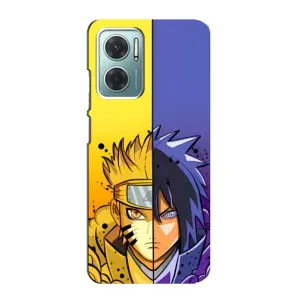 Купить Чохли на телефон з принтом Anime для Xiaomi Redmi Note 11E (Naruto Vs Sasuke)