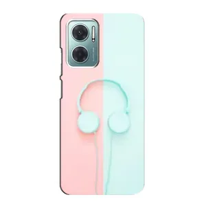 Чехол с рисунком «Наушники» для Xiaomi Redmi Note 11E