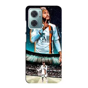 Силиконовый Чехол Xiaomi Redmi Note 11E (Неймар ПСЖ)
