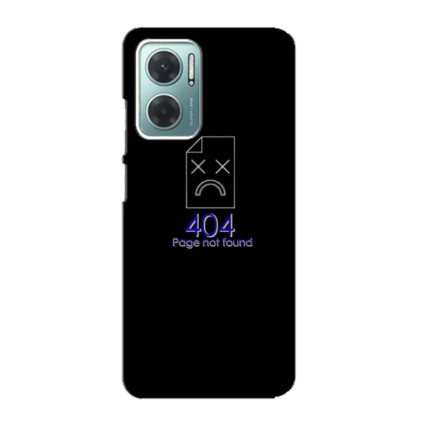 Чехол с рисунком «Ошибка 404» для Xiaomi Redmi Note 11E Чехол с рисунком «Ошибка 404» для Xiaomi Redmi Note 11E