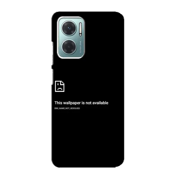 Чехол с рисунком «Ошибка» для Xiaomi Redmi Note 11E Чехол с рисунком «Ошибка» для Xiaomi Redmi Note 11E
