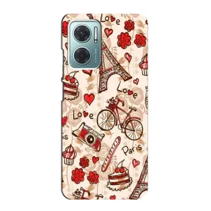 Чехол с Эйфелевой башней на Xiaomi Redmi Note 11E (Париж мечта)